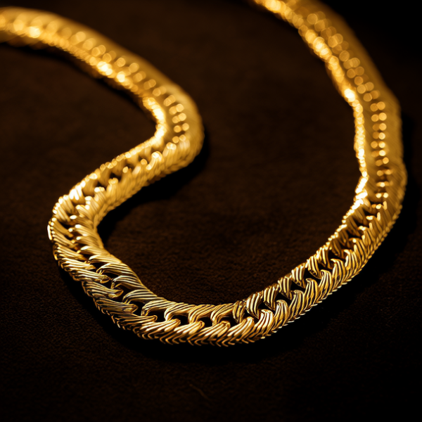 黄金链子图片