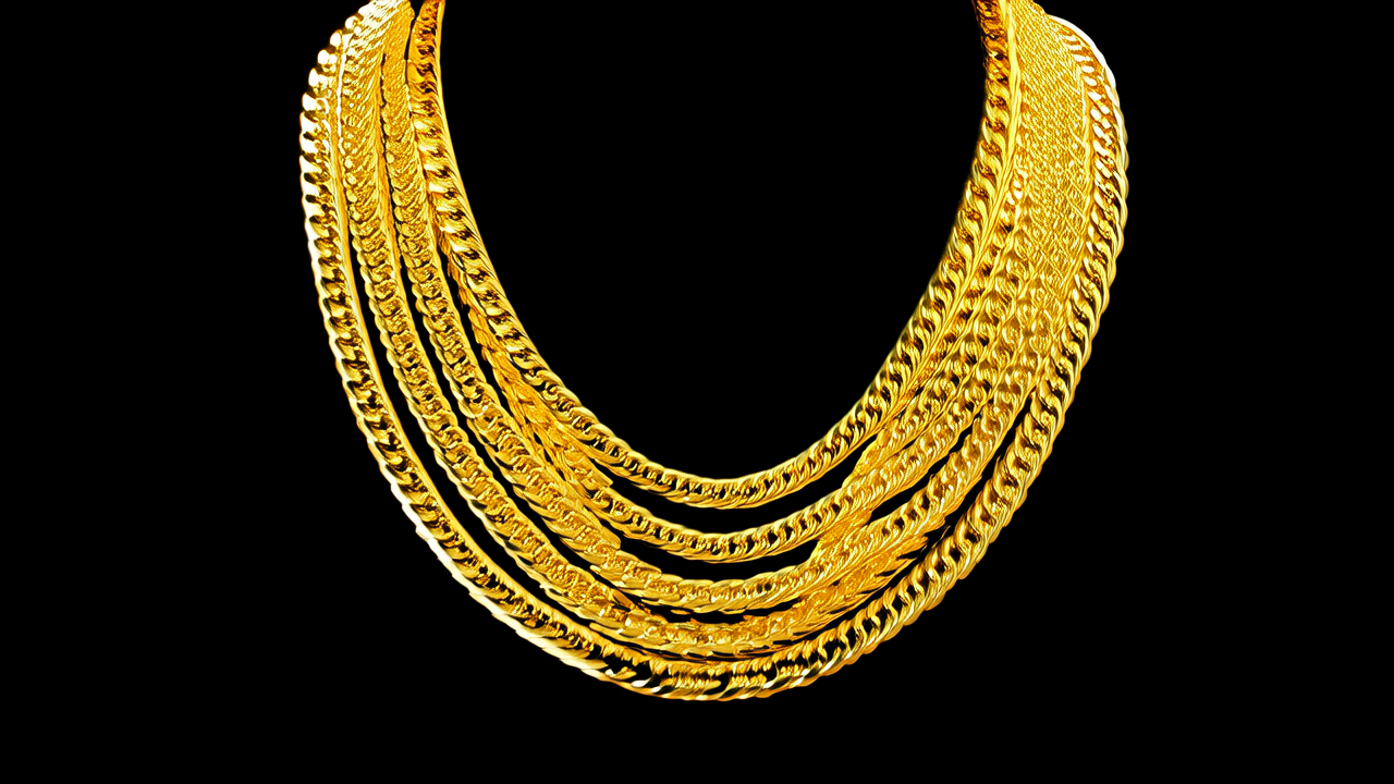 迪拜黄金项链图片 迪拜黄金项链图片