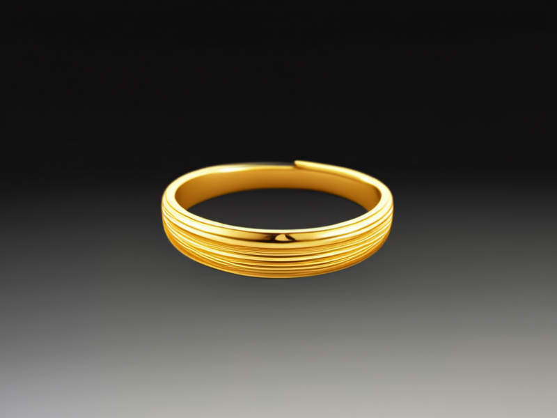 2克的黄金戒指图片