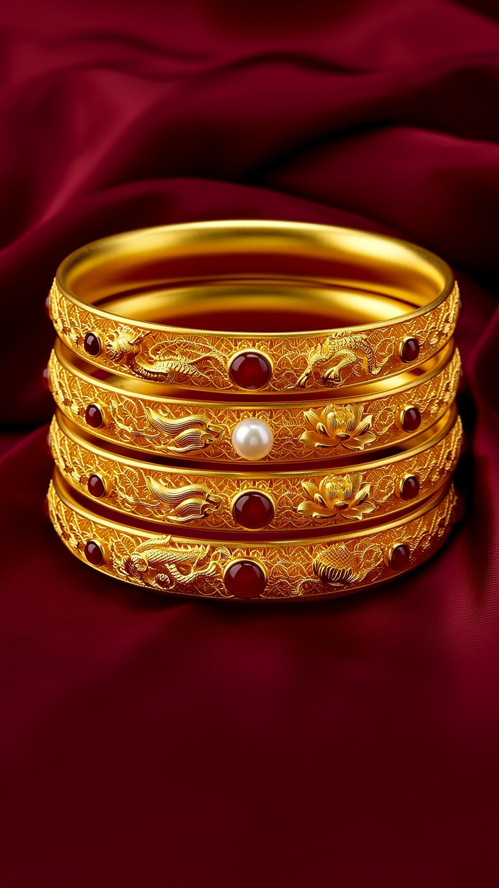 古代金手镯图片大全