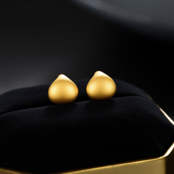 2克或3克金耳钉图片